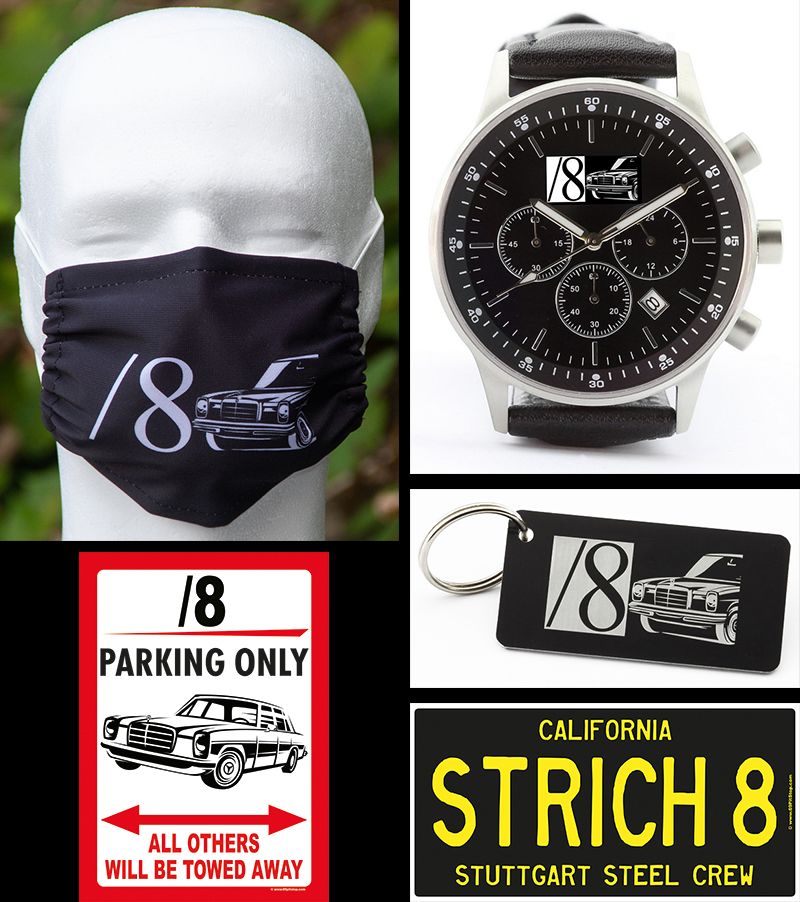 Accessories for Mercedes Strich 8 owners and fans